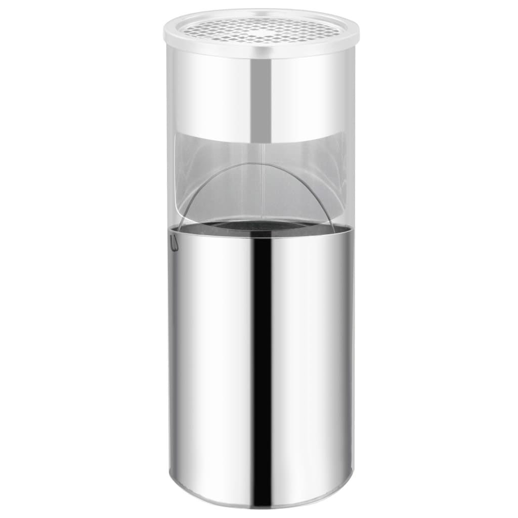 8719883705231_g_en_hd_2 vidaXL Ashtray Dustbin Hotel 30 L Stainless Steel - Image 3
