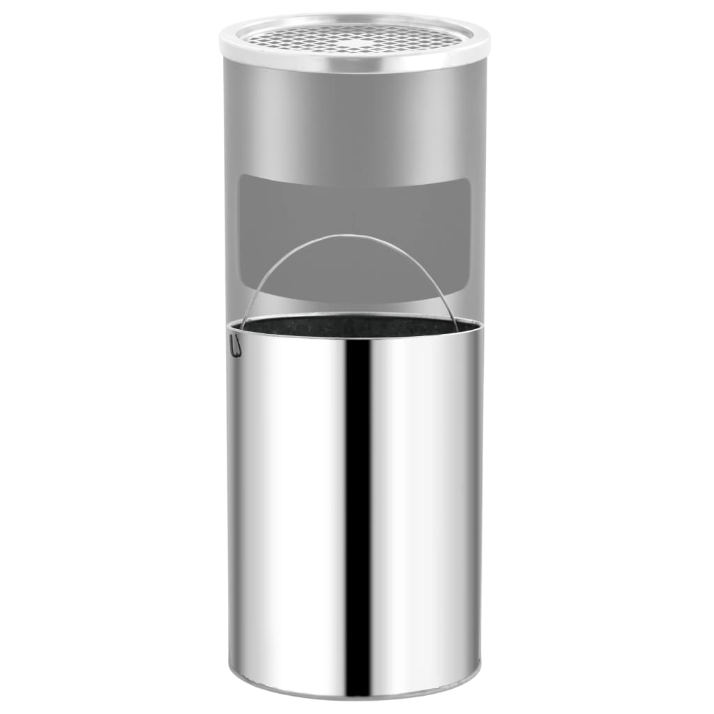 8719883705248_g_en_hd_2 vidaXL Ashtray Dustbin Hotel 30 L Steel Black - Image 3