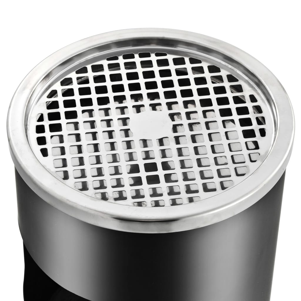 8719883705248_g_en_hd_3 vidaXL Ashtray Dustbin Hotel 30 L Steel Black - Image 4