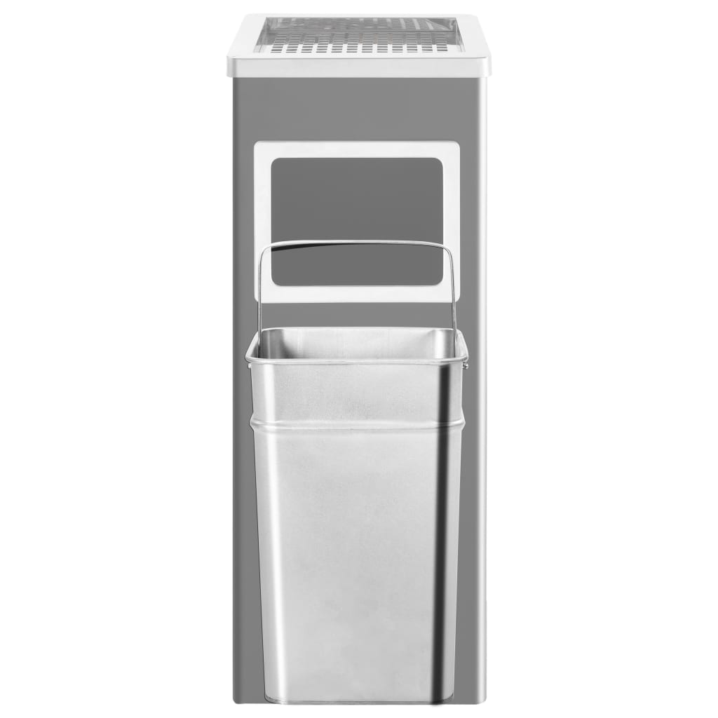 8719883705279_g_en_hd_2 vidaXL Ashtray Dustbin Hotel 36 L Steel Black - Image 3