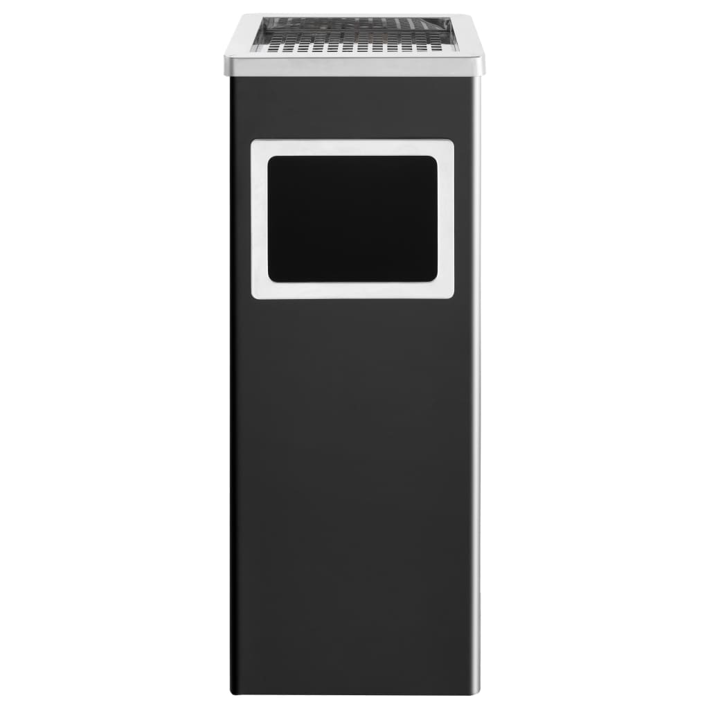 8719883705279_g_en_hd_3 vidaXL Ashtray Dustbin Hotel 36 L Steel Black - Image 4