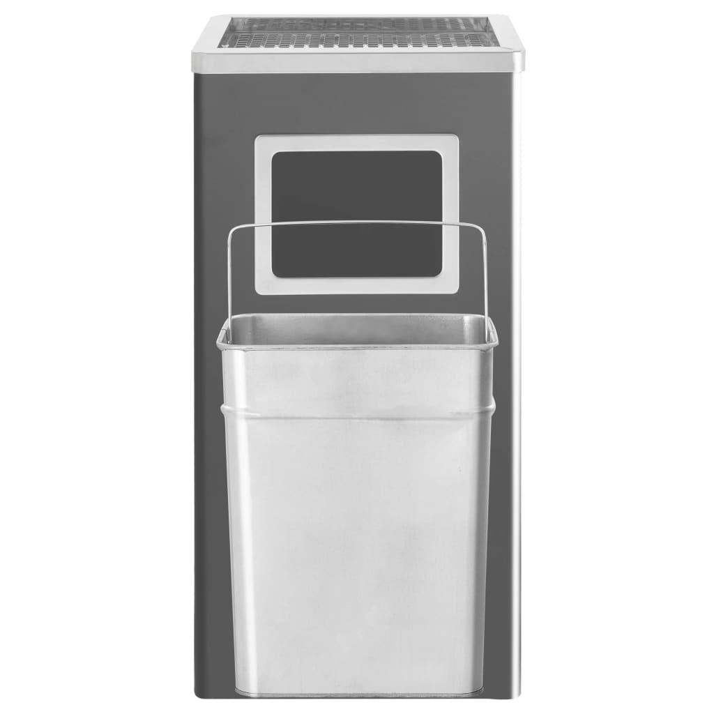 8719883705293_g_en_hd_3 vidaXL Ashtray Dustbin Hotel 45 L Steel Black - Image 4