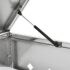 vidaXL Double Wheelie Bin Shed 240 L Stainless Steel - Image 7