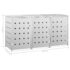 vidaXL Triple Wheelie Bin Shed 240 L Stainless Steel - Image 9