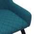 vidaXL Dining Chairs 2 pcs Blue Velvet - Image 6