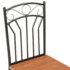 vidaXL Dining Chairs 6 pcs Brown MDF - Image 6