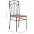 vidaXL Dining Chairs 4 pcs Brown MDF - Image 9