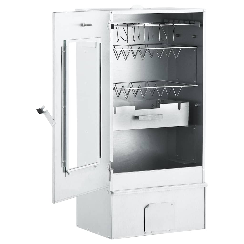 8719883710129_g_en_hd_2 vidaXL BBQ Oven Smoker with 1kg Wood Chips 44.5x29x83 cm - Image 3