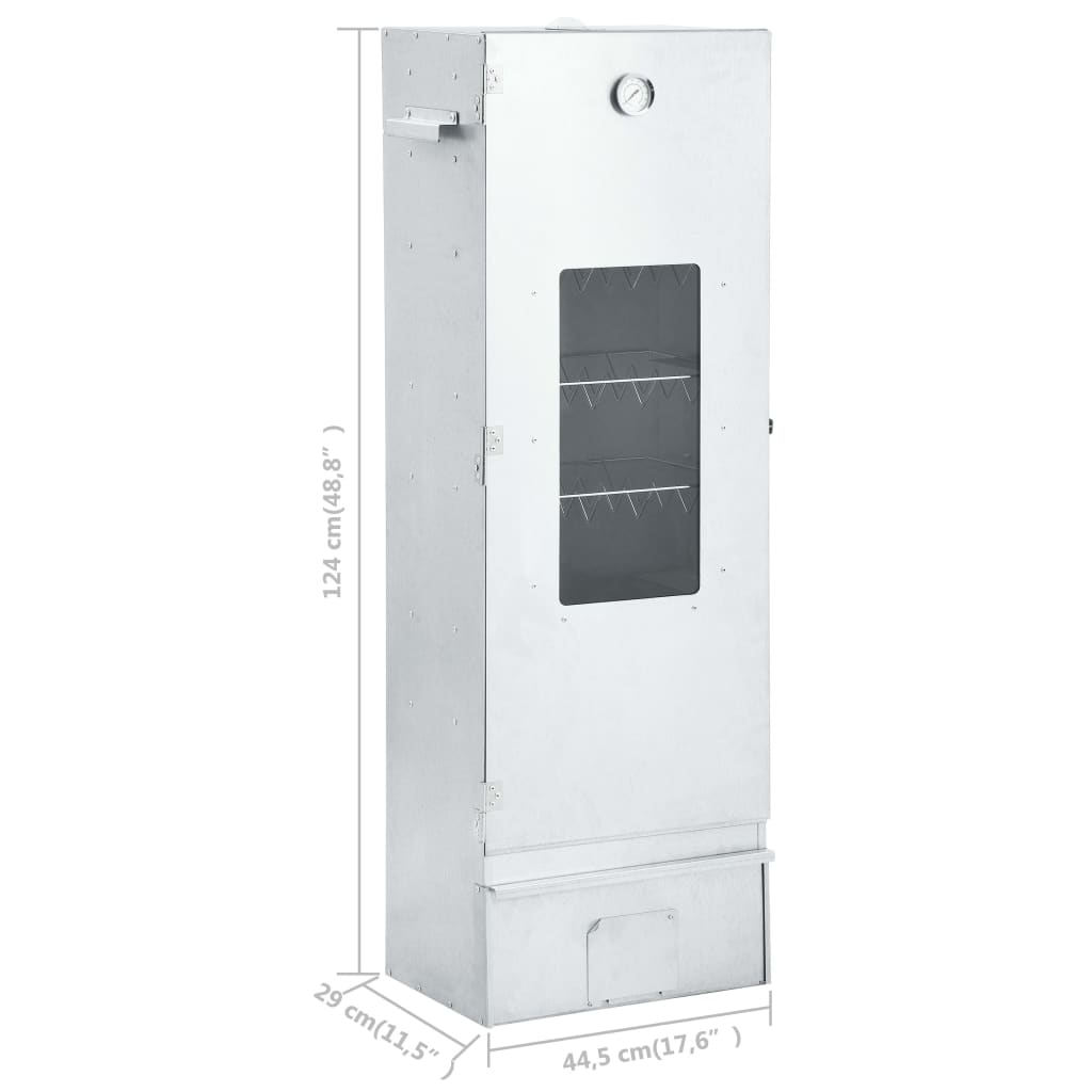 8719883710136_g_en_hd_11 vidaXL BBQ Oven Smoker with 1kg Wood Chips 44.5x29x124 cm - Image 12