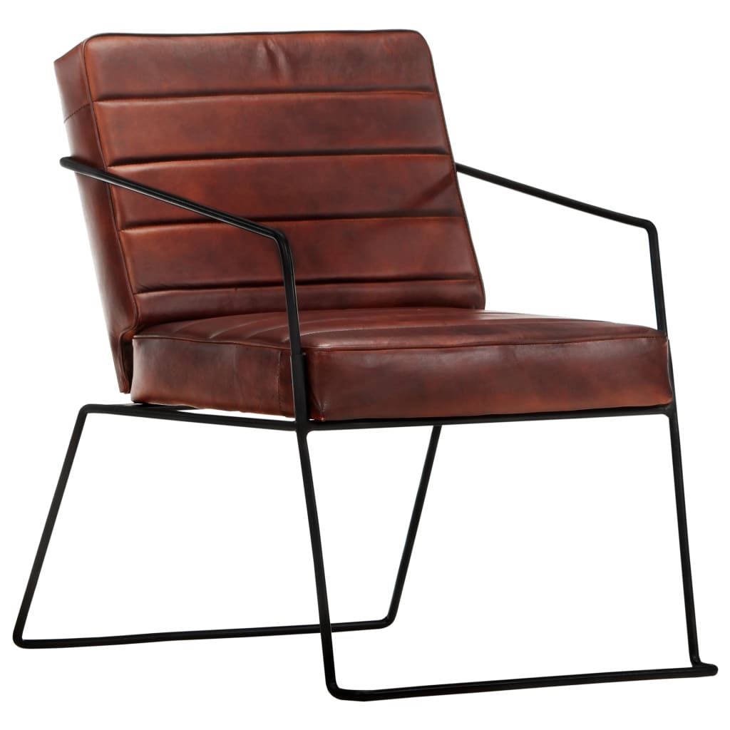 8719883711775_g_en_hd_11 vidaXL Armchair Dark Brown Real Leather - Image 12