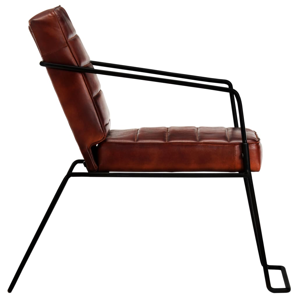 8719883711775_g_en_hd_3 vidaXL Armchair Dark Brown Real Leather - Image 4