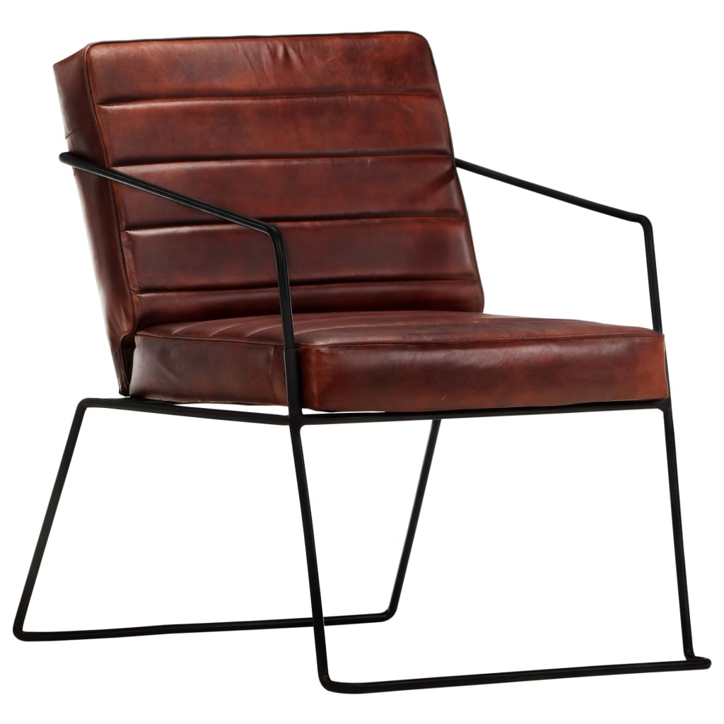 8719883711775_g_en_hd_9 vidaXL Armchair Dark Brown Real Leather - Image 10