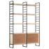 vidaXL 4-Tier Bookcase 124x30x180 cm Solid Mango Wood - Image 5