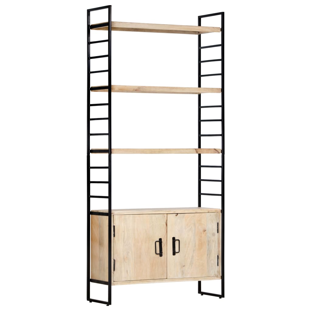 8719883711867_a_en_hd_1 vidaXL 4-Tier Bookcase 80x30x180 cm Solid Mango Wood - Image 1