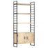 vidaXL 4-Tier Bookcase 80x30x180 cm Solid Mango Wood - Image 14