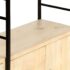 vidaXL 4-Tier Bookcase 80x30x180 cm Solid Mango Wood - Image 8