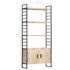 vidaXL 4-Tier Bookcase 80x30x180 cm Solid Mango Wood - Image 10