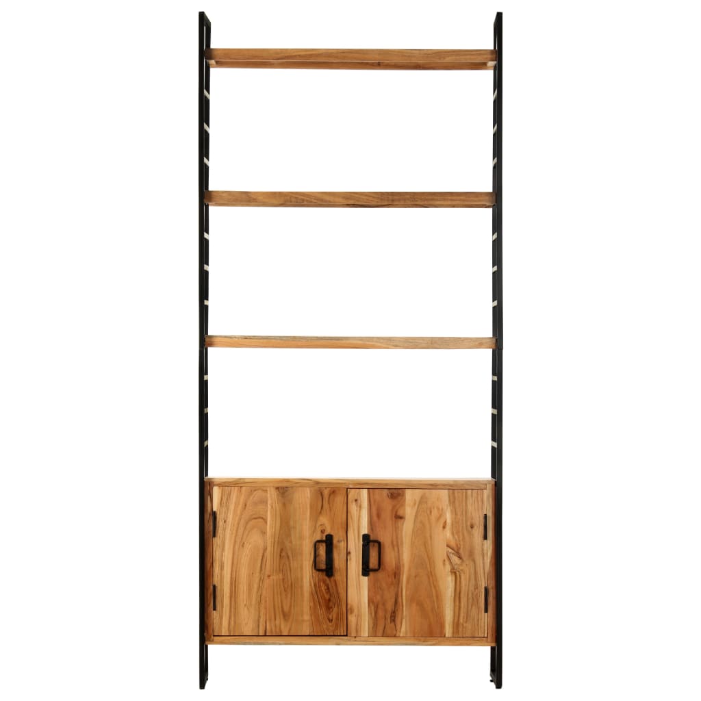 8719883711874_g_en_hd_1 vidaXL 4-Tier Bookcase 80x30x180 cm Rough Mango Wood - Image 2