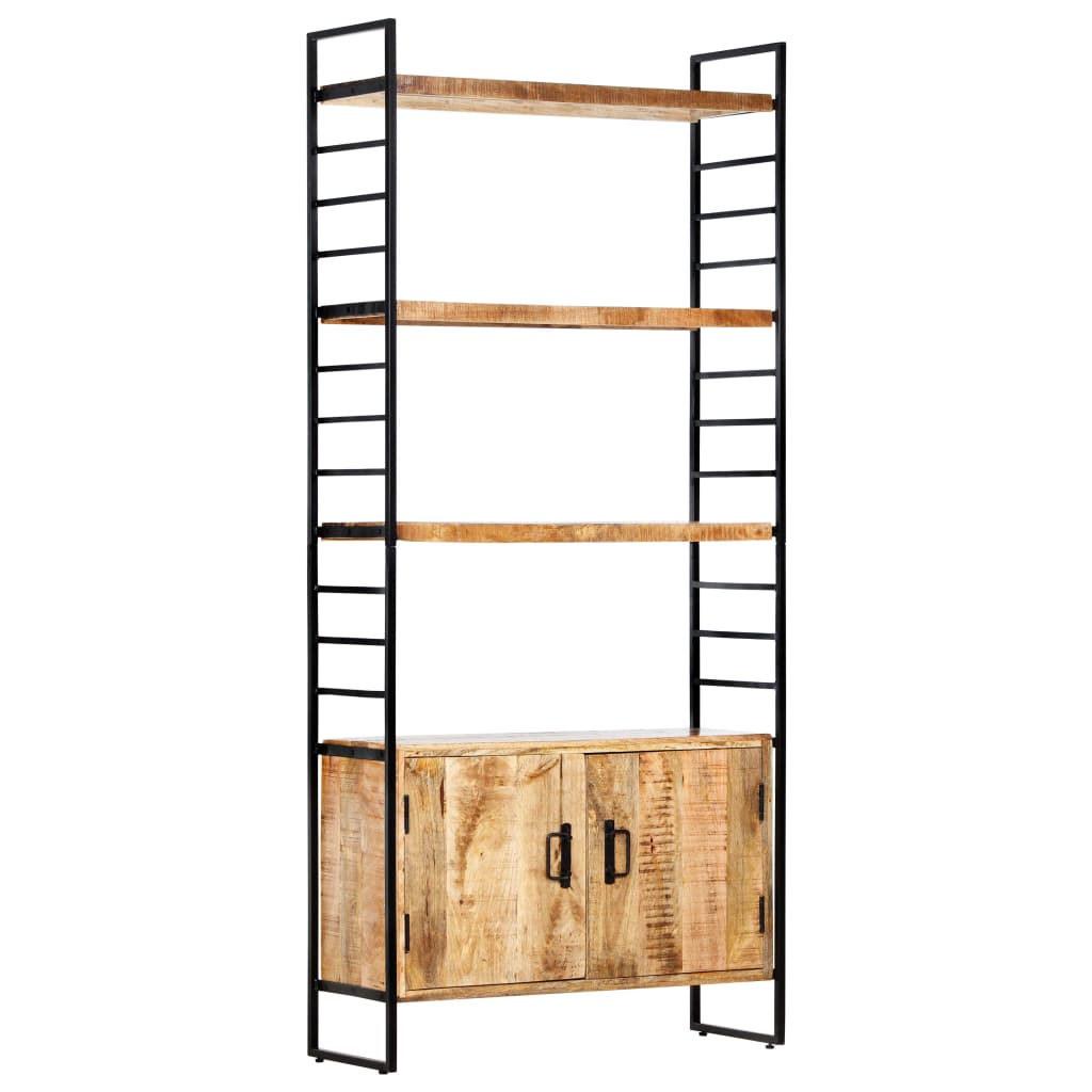 8719883711874_g_en_hd_10 vidaXL 4-Tier Bookcase 80x30x180 cm Rough Mango Wood - Image 12