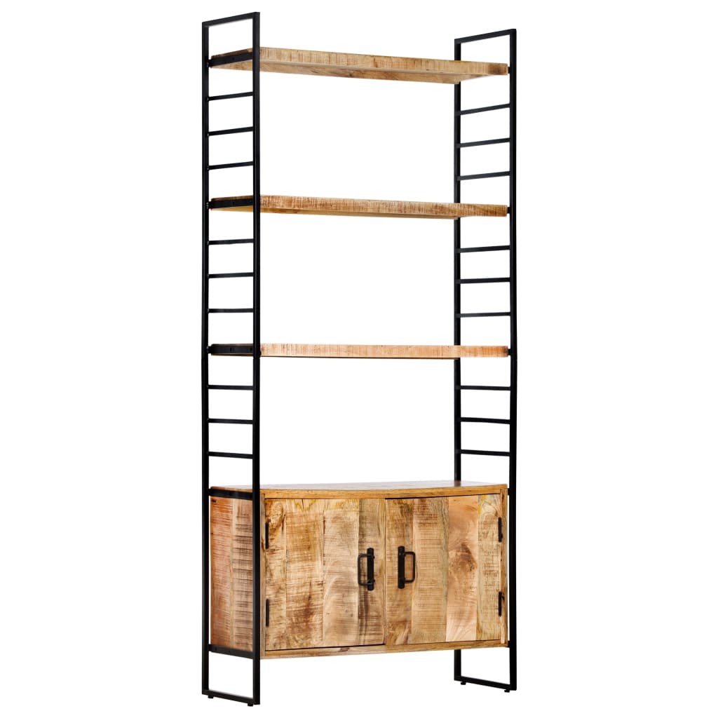 8719883711874_g_en_hd_12 vidaXL 4-Tier Bookcase 80x30x180 cm Rough Mango Wood - Image 14