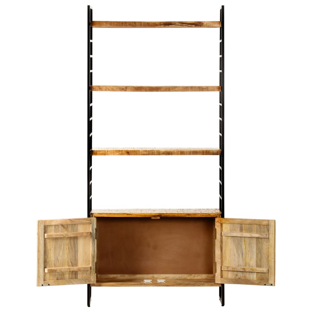 8719883711874_g_en_hd_2 vidaXL 4-Tier Bookcase 80x30x180 cm Rough Mango Wood - Image 4