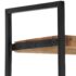 vidaXL 4-Tier Bookcase 80x30x180 cm Rough Mango Wood - Image 7