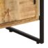 vidaXL 4-Tier Bookcase 80x30x180 cm Rough Mango Wood - Image 8