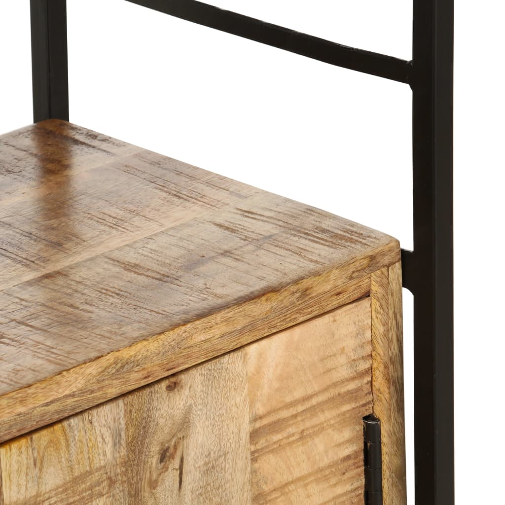 8719883711874_g_en_hd_7 vidaXL 4-Tier Bookcase 80x30x180 cm Rough Mango Wood - Image 9