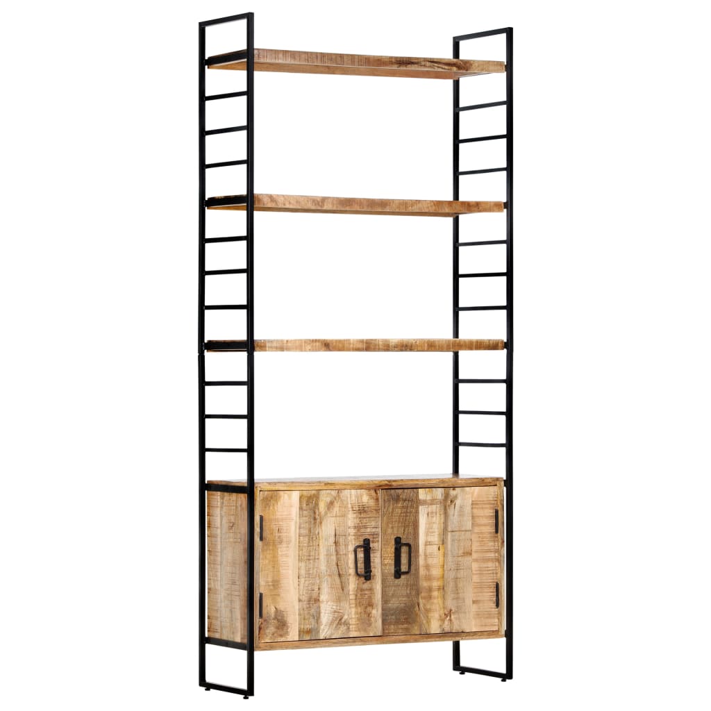 8719883711874_g_en_hd_9 vidaXL 4-Tier Bookcase 80x30x180 cm Rough Mango Wood - Image 11