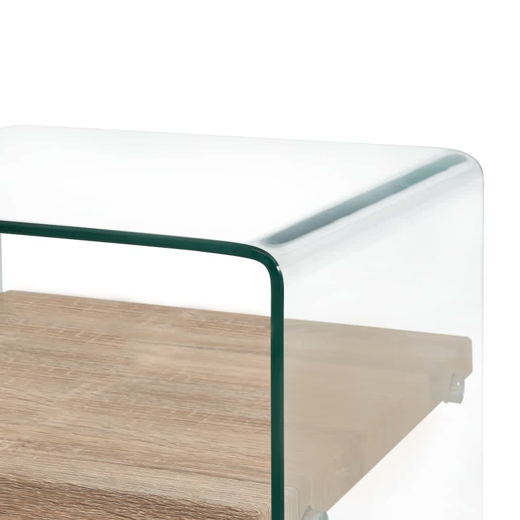 8719883714226_g_en_hd_2 vidaXL Coffee Table Clear 50x50x45 cm Tempered Glass - Image 3