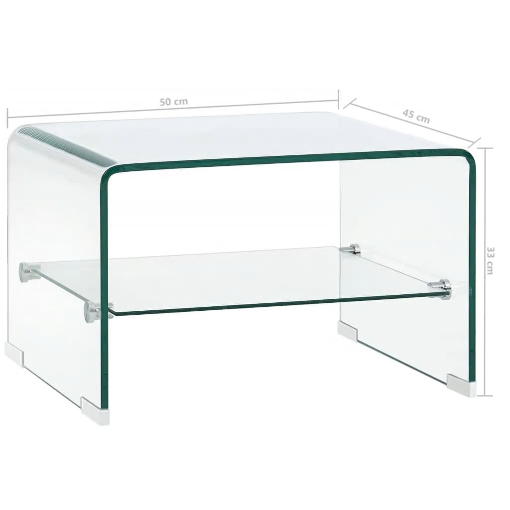 8719883714240_g_en_hd_4 vidaXL Coffee Table Clear 50x45x33 cm Tempered Glass - Image 5