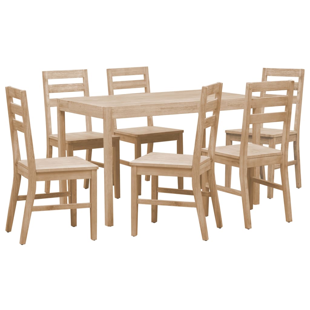8719883715070_a_en_hd_1 vidaXL 7 Piece Dining Set Solid Wood Acacia - Image 1
