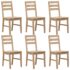 vidaXL 7 Piece Dining Set Solid Wood Acacia - Image 4