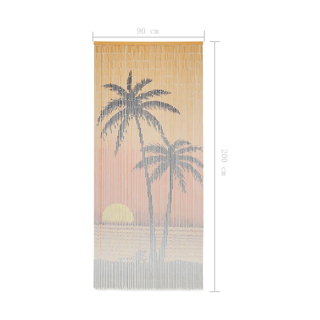 8719883718996_g_en_hd_4 vidaXL Insect Door Curtain Bamboo 90x200 cm - Image 5