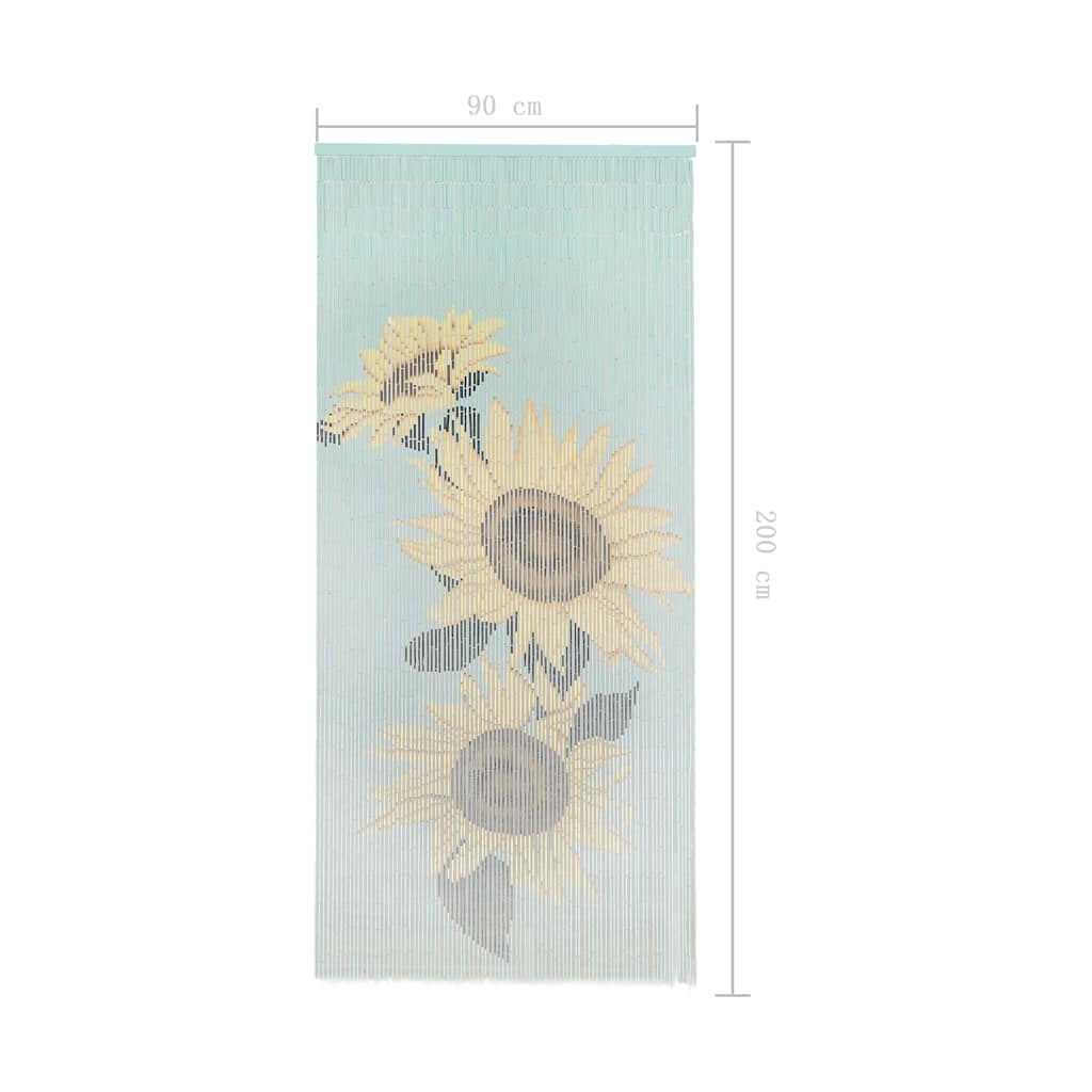8719883719009_g_en_hd_5 vidaXL Insect Door Curtain Bamboo 90x200 cm - Image 6