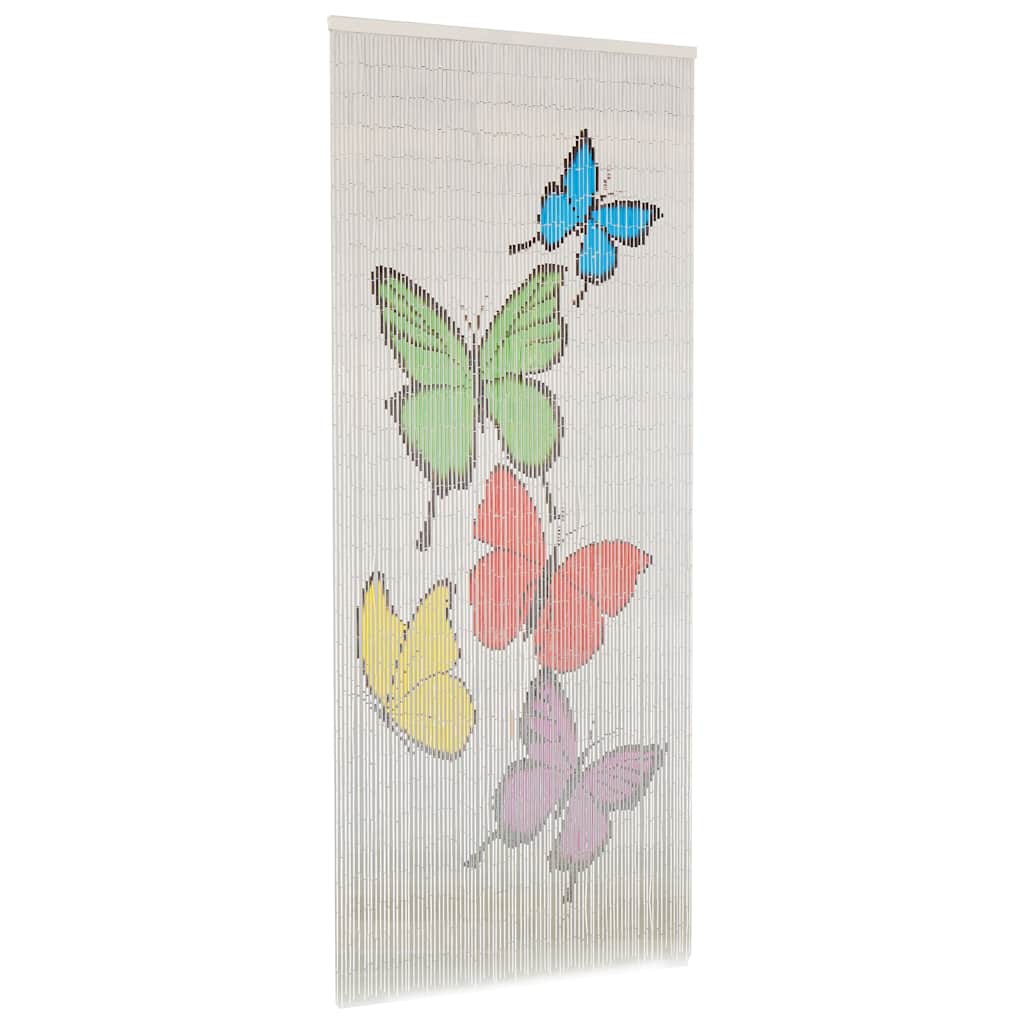 8719883719016_g_en_hd_1 vidaXL Insect Door Curtain Bamboo 90x200 cm - Image 2