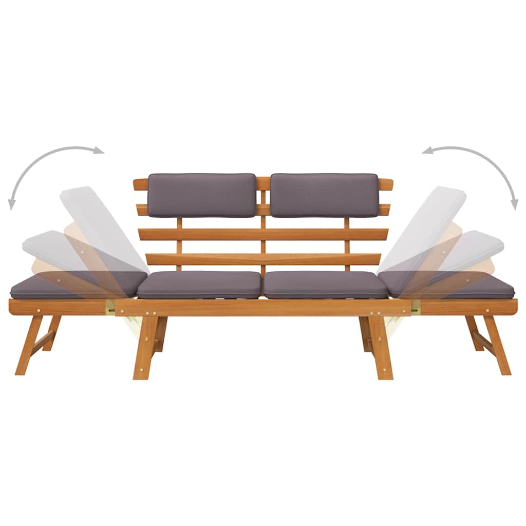 8719883719061_g_en_hd_5 vidaXL 2-in-1 Garden Daybed with Cushion 190 cm Solid Acacia Wood - Image 7