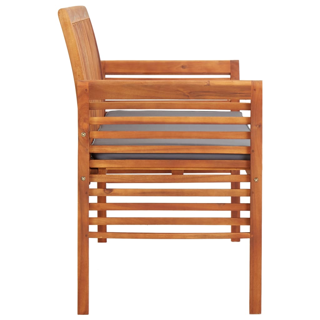 8719883719191_g_en_hd_2 vidaXL 3-Seater Garden Bench with Cushion 150 cm Solid Acacia Wood - Image 3