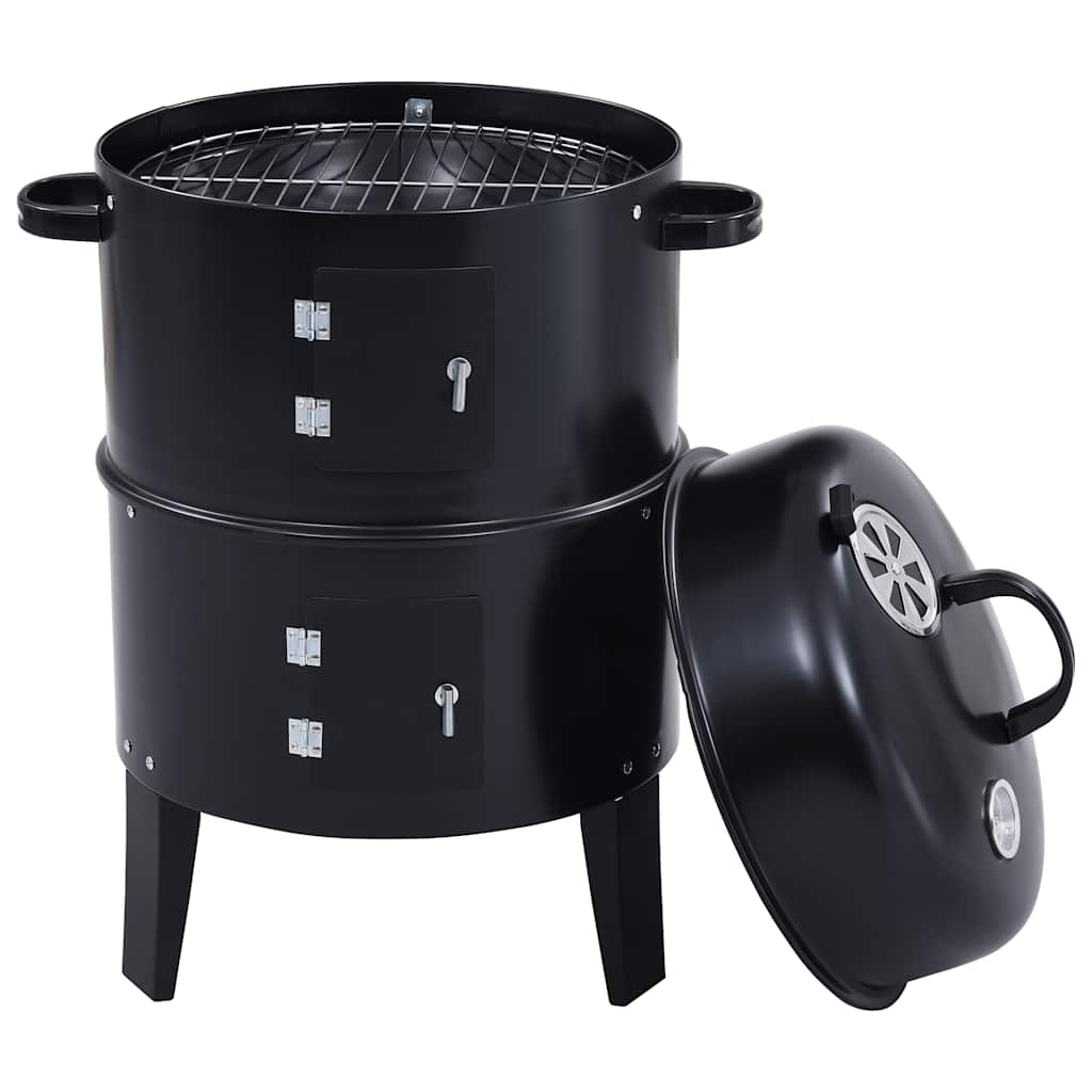8719883719252_g_en_hd_7 vidaXL 3-in-1 Charcoal Smoker BBQ Grill 40x80 cm - Image 8
