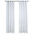 vidaXL Blackout Curtains with Metal Rings 2 pcs Off White 140x245 cm - Image 2