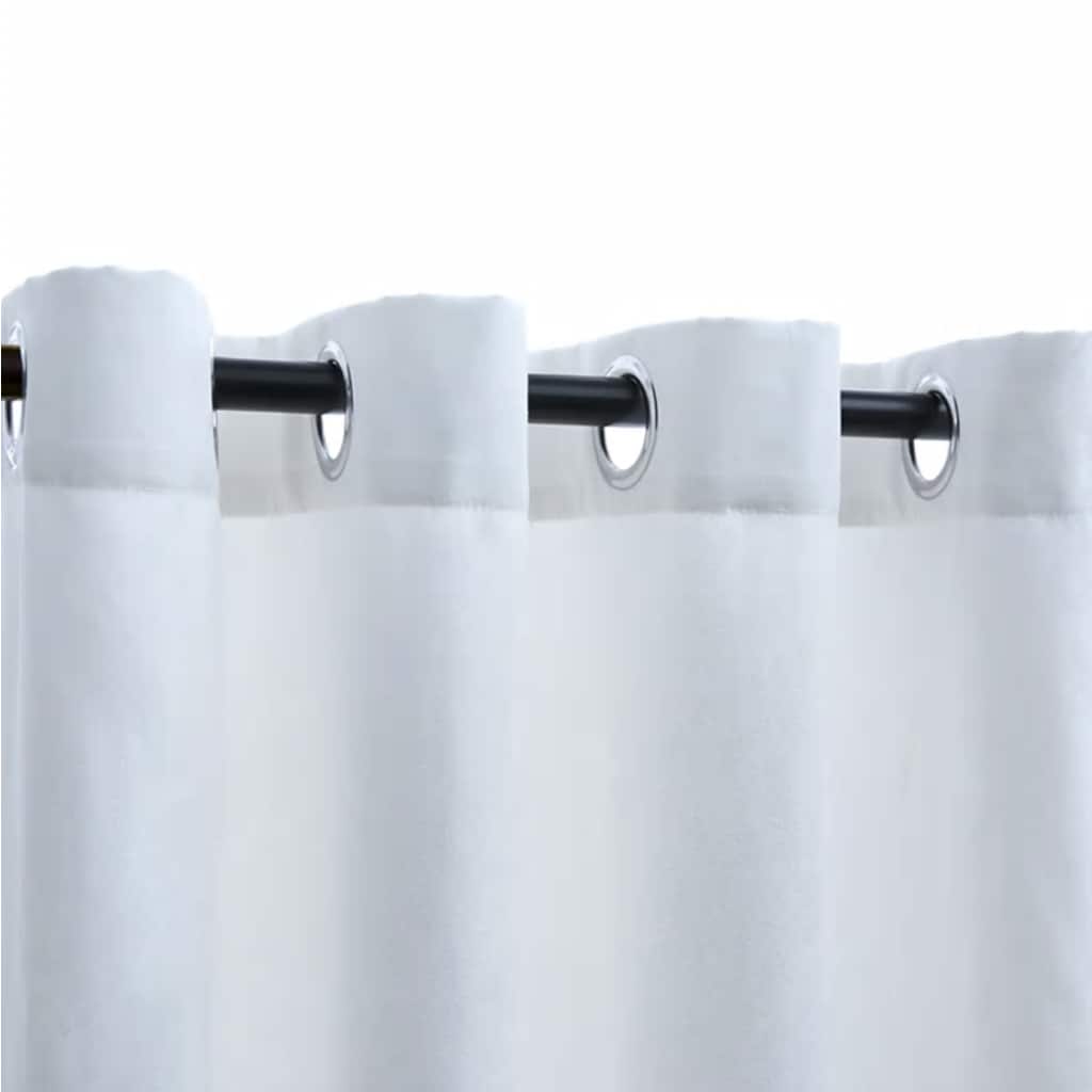 8719883720593_g_en_hd_1 vidaXL Blackout Curtains with Metal Rings 2 pcs Off White 140x245 cm - Image 3
