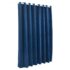 vidaXL Blackout Curtain with Metal Rings Velvet Dark Blue 290x245 cm - Image 3