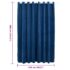 vidaXL Blackout Curtain with Metal Rings Velvet Dark Blue 290x245 cm - Image 7