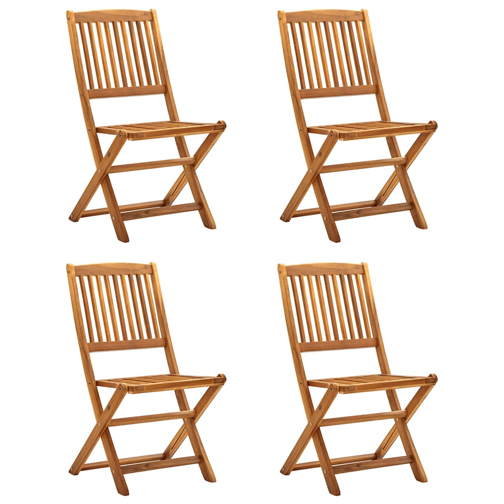8719883722191_a_en_hd_1 vidaXL Folding Outdoor Chairs 4 pcs Solid Acacia Wood - Image 1