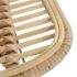 vidaXL Bar Chairs 2 pcs Natural Rattan - Image 7