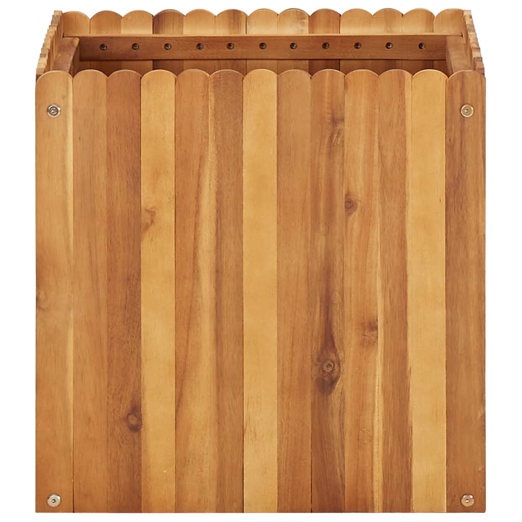 8719883722955_g_en_hd_1 vidaXL Garden Raised Bed 50x50x50 cm Solid Acacia Wood - Image 2
