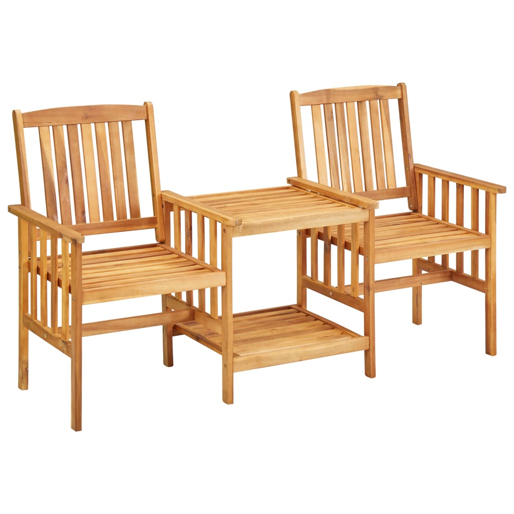 8719883723013_a_en_hd_1 vidaXL Garden Chairs with Tea Table 159x61x92 cm Solid Acacia Wood - Image 1