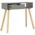 vidaXL Console Table Grey 80x30x72 cm Solid Pinewood - Image 2