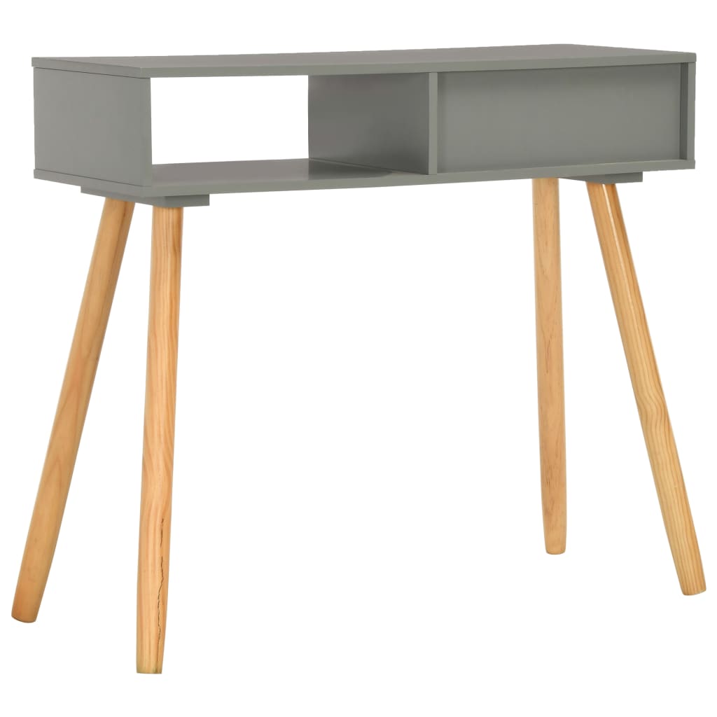 8719883723266_g_en_hd_3 vidaXL Console Table Grey 80x30x72 cm Solid Pinewood - Image 5