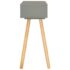 vidaXL Console Table Grey 80x30x72 cm Solid Pinewood - Image 6